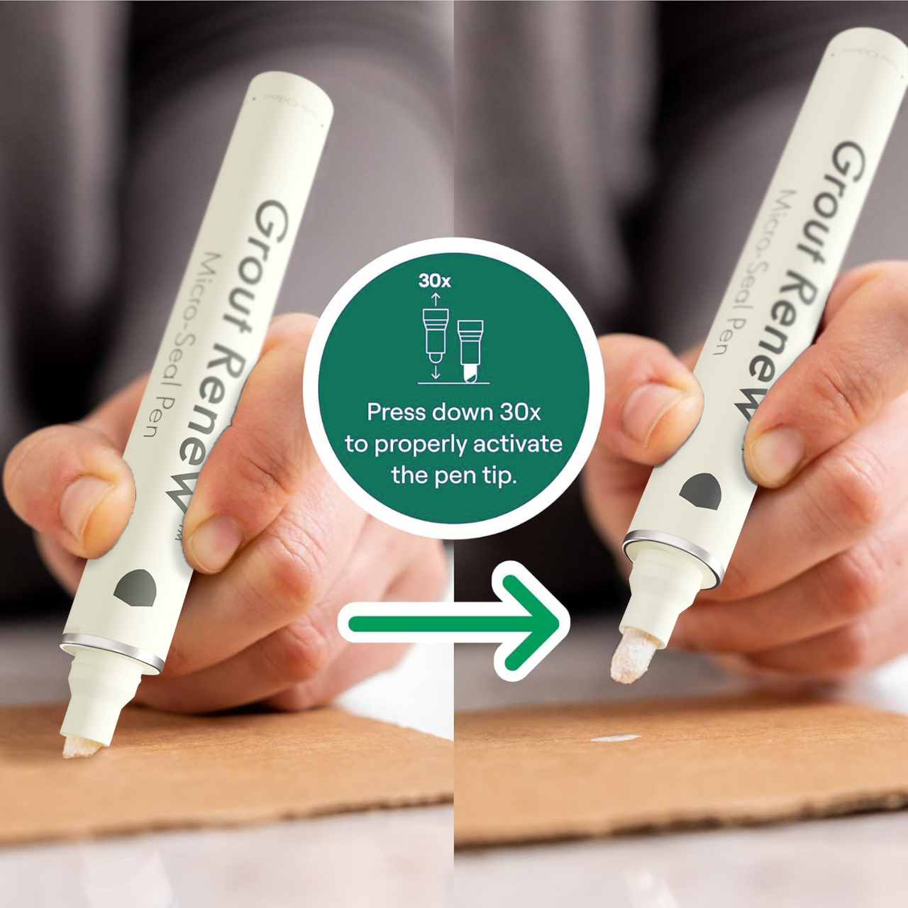 Bring your grout back to its best — effortlessly.